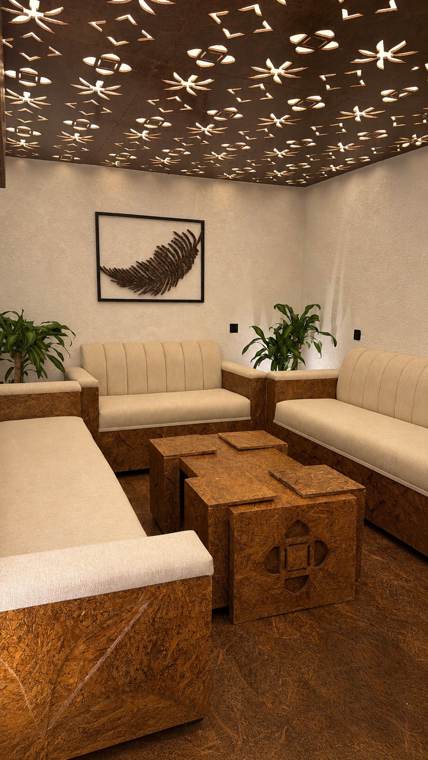 خشب السعف المضغوط